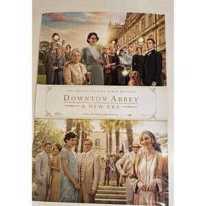 Downton Abbey A New Era 2022 Double Sided Movie Theater Poster 27x40”